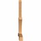 Ekena Millwork Davenport Timber Gable Bracket, Western Red Cedar, 84"W x 49"H x 3 1/2"D x 3 1/2"F, 14/12 Pitch GBW084X49X0404DAV00SWR - alternate 5